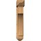 Ekena Millwork Westlake Arts and Crafts Smooth Bracket w/ Offset Brace, Western Red Cedar, 7 1/2"W x 30"D x 42"H BKT0806X30X42WTL03SWR - alternate 3